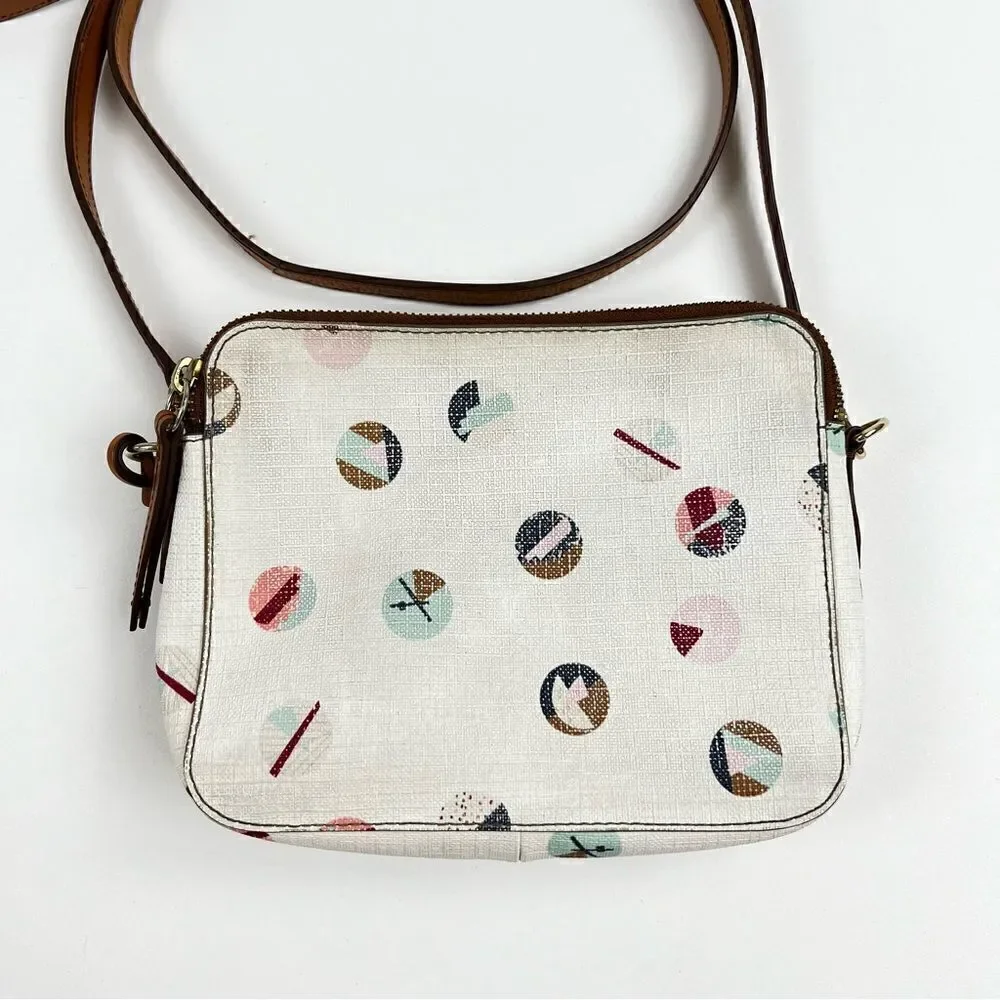Fun fossil Sydney cross body bag